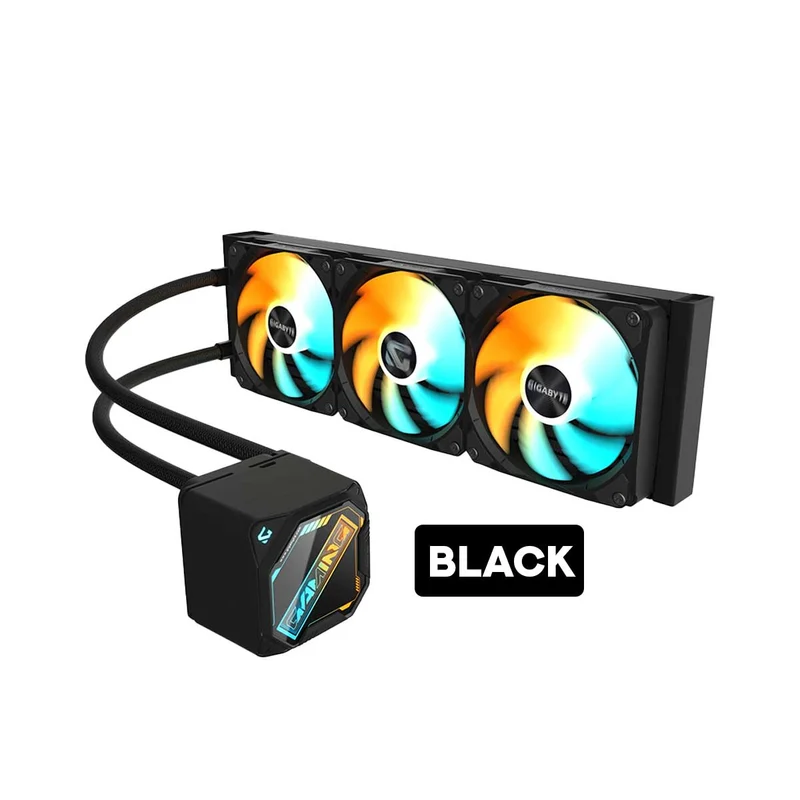 Gigabyte Gaming 360 CPU Liquid Cooler (Black, Ice)