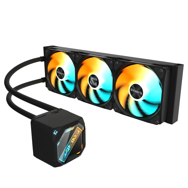Gigabyte Gaming 360 CPU Liquid Cooler (Black, Ice)