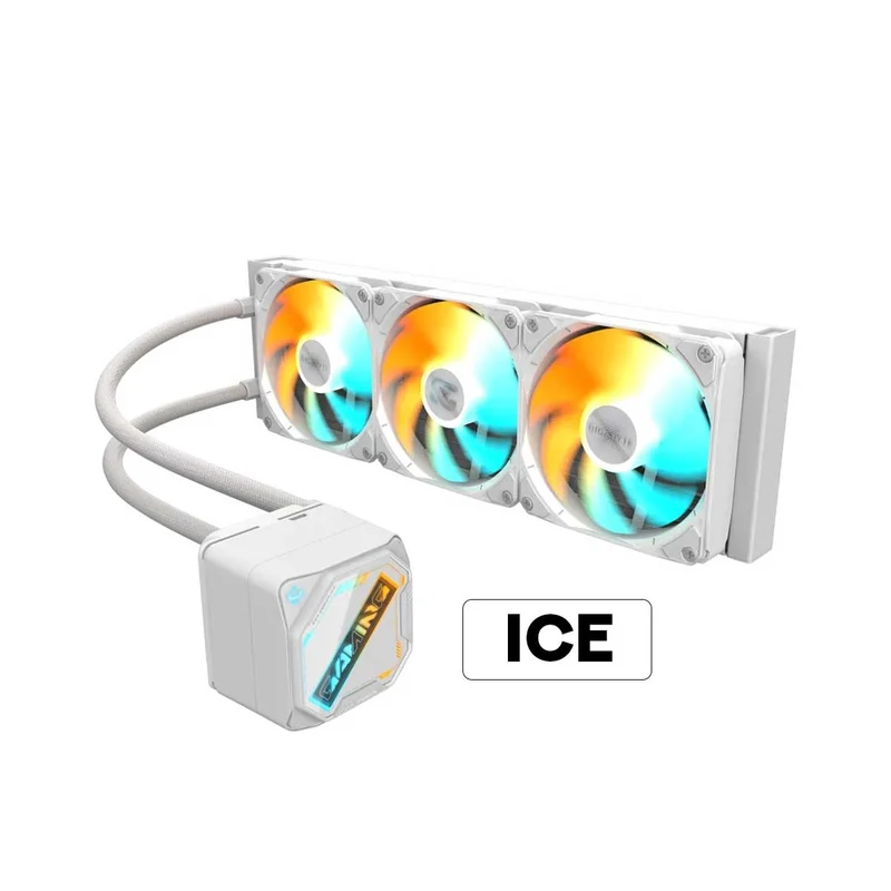 Gigabyte Gaming 360 CPU Liquid Cooler (Black, Ice)