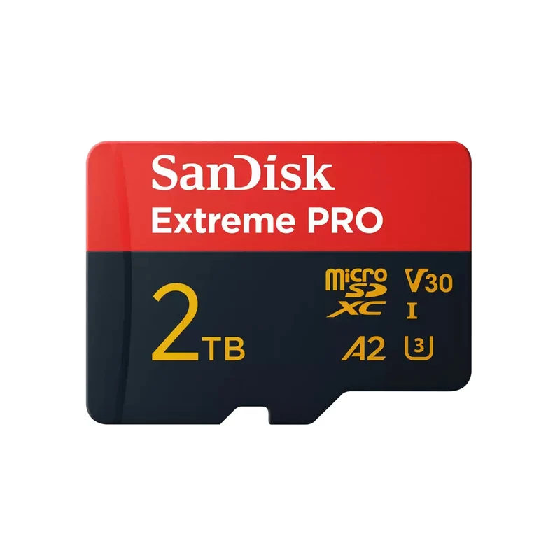 Sandisk Extreme Pro 2TB 250MB/s microSDXC UHS-I Card with Adapter (SDSQXCD-2T00-GN6MA)