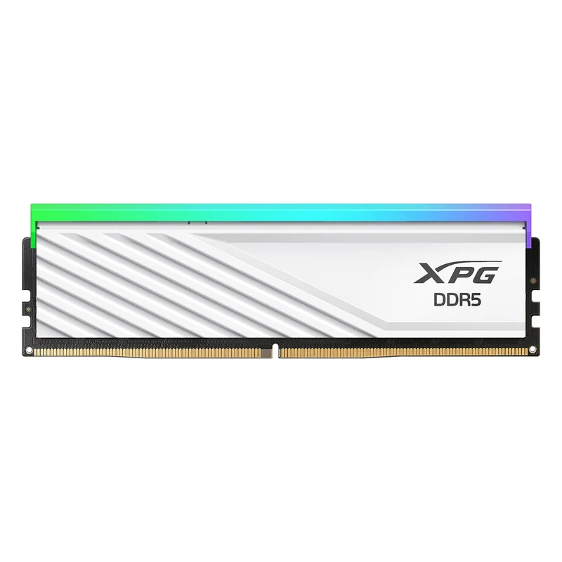 Adata XPG Lancer Blade 32GB (2x16GB) RGB DDR5 6000MT/s CL 34-38-38 1.35V Desktop Memory with Heatsink (Black, White) (AX5U6000C3416G-DTLABRBK, AX5U6000C3416G-DTLABRWH)
