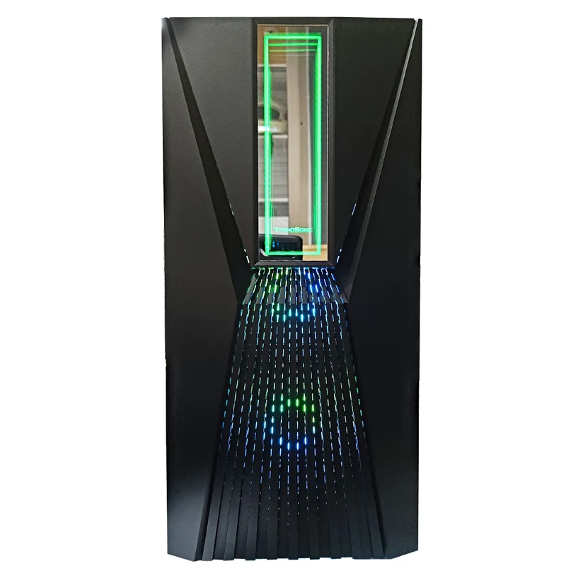 Alpha Frontier Vesta Black Desktop Gaming PC | AMD Ryzen 5 5500 | 16 GB RAM | 500 GB SSD | RTX 4060 | Windows 11 Pro