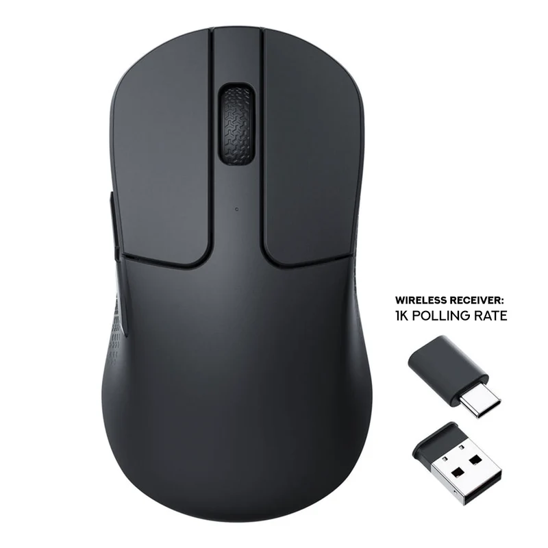 Keychron M3 Mini 1000Hz Wireless Mouse (Black, White) (M3M-A1, M3M-A3)