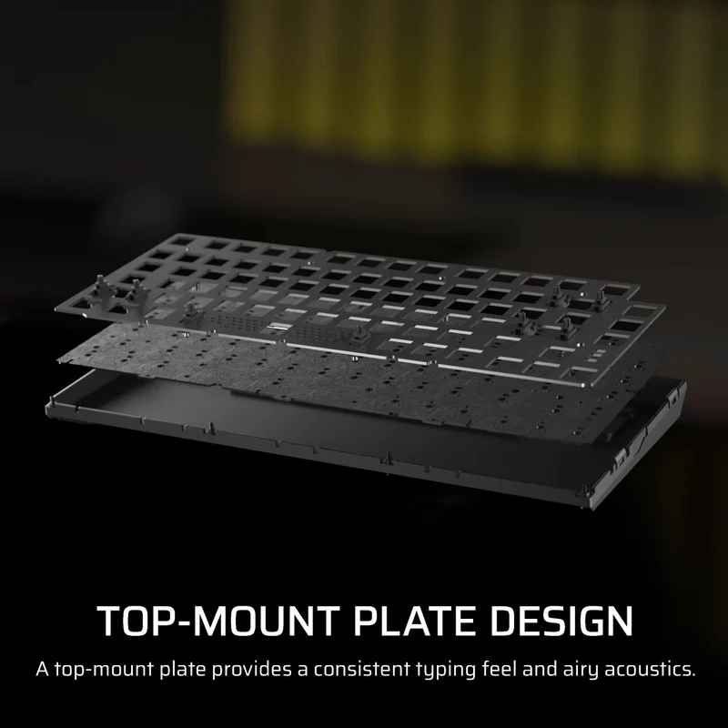 Corsair K65 Plus Wireless 75% RGB Mechanical Gaming Keyboard (MLX Fusion Tactile Switch)