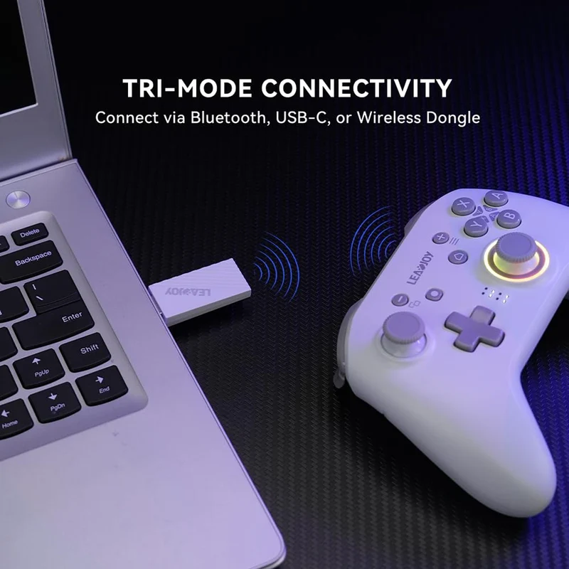 LeadJoy Z1 Lite Multi-Platform Wireless Game Controller for Switch/PC/Steam/iOS/Android