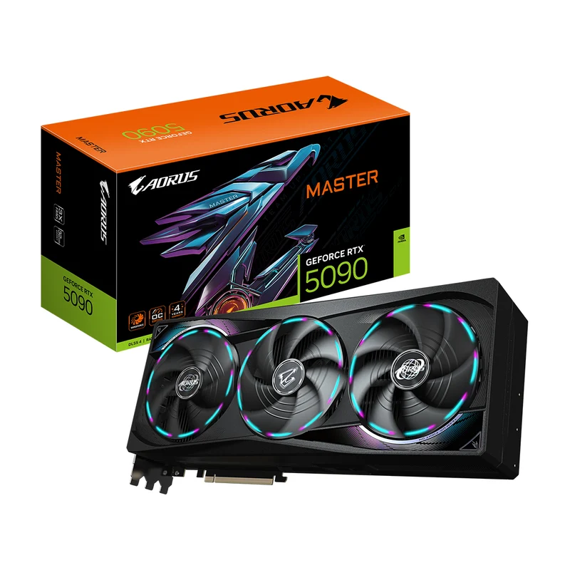 Gigabyte Aorus GeForce RTX 5090 Master 32GB GDDR7 Graphics Card