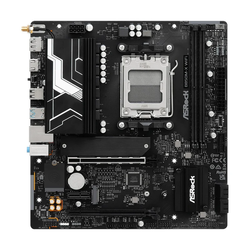 ASRock B850M-X WiFi DDR5 AMD Motherboard