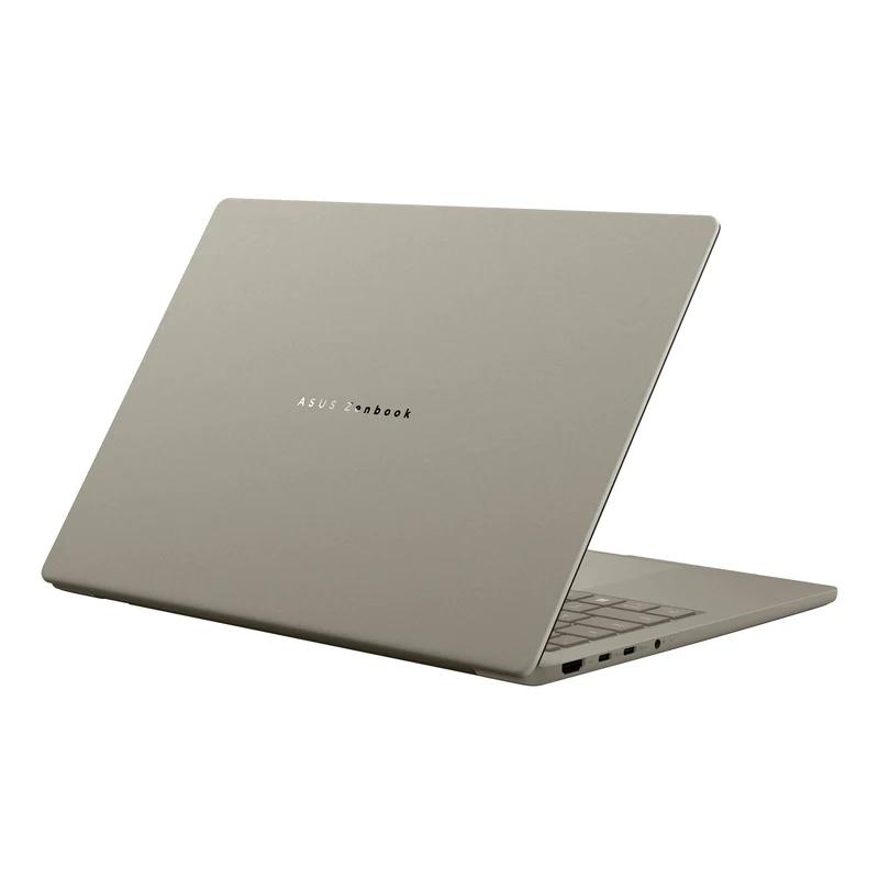 Asus Zenbook A14 UX3407QA-SB386WSM Laptop (Zabriskie Beige) | 14 WUXGA (1920x1200) | Snapdragon X X1 26 100 | 16GB RAM | 512GB SSD | Qualcomm Adreno GPU | Windows 11 Home | MS Office Home 2024 + MS 365 Basic + Asus AP4600 Backpack