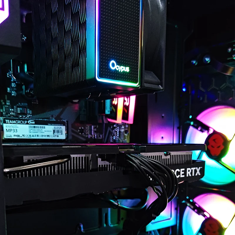 Alpha Harley Black Desktop Gaming PC | AMD Ryzen 5 5500 | 16GB RAM | 512GB SSD | RTX 4060 | Windows 11 Pro