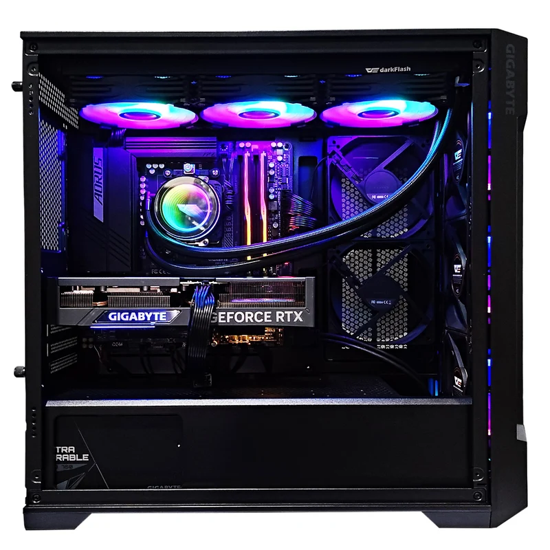 Sophos C102 Black Desktop Gaming PC | AMD Ryzen 7 7700X | 32GB RAM | 1TB SSD | RTX 4070 OC | Windows 11 Pro