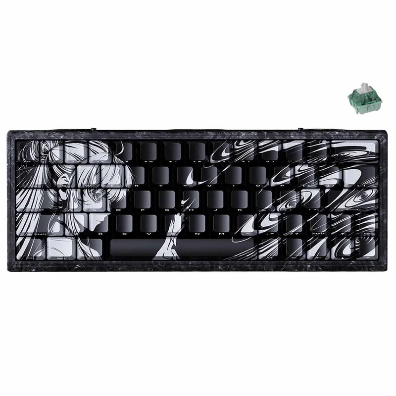 WLMouse YING63 Forged Carbon Fiber Keyboard LING (Magnetic Jade Pro)