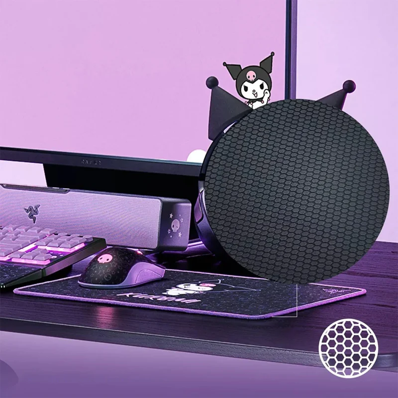 Razer DeathAdder Essential Ergonomic Wired Gaming Mouse + Goliathus Soft Gaming Mouse Mat Bundle (Kuromi Edition)