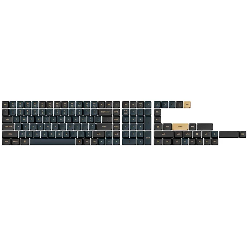 Keychron Low Profile Double Shot PBT LSA Full Set 133 Keys Keycap Set Version 2 (Knight) (PBT-58)