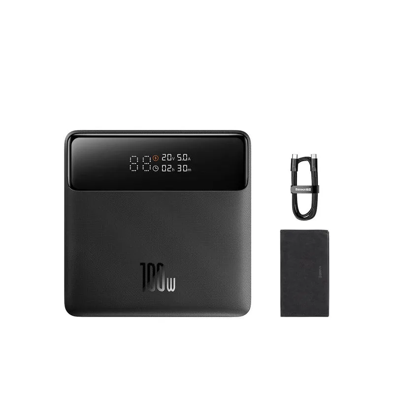 Baseus Blade Series Laptop Power Bank 20000mAh 100W (Black) (PPBL000201)