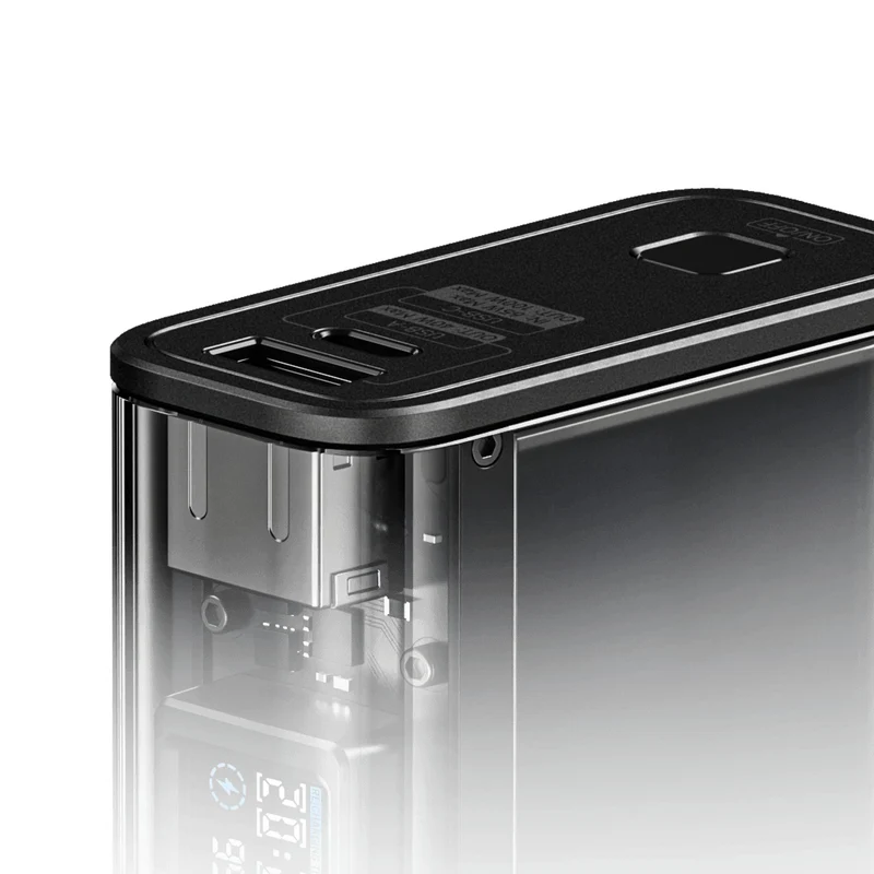 Shargeek 140 Power Bank 20000mAH 140W (Black) (X1i) + Free Sharge Power Bank Travel Case for Shargeek 170/ X1i