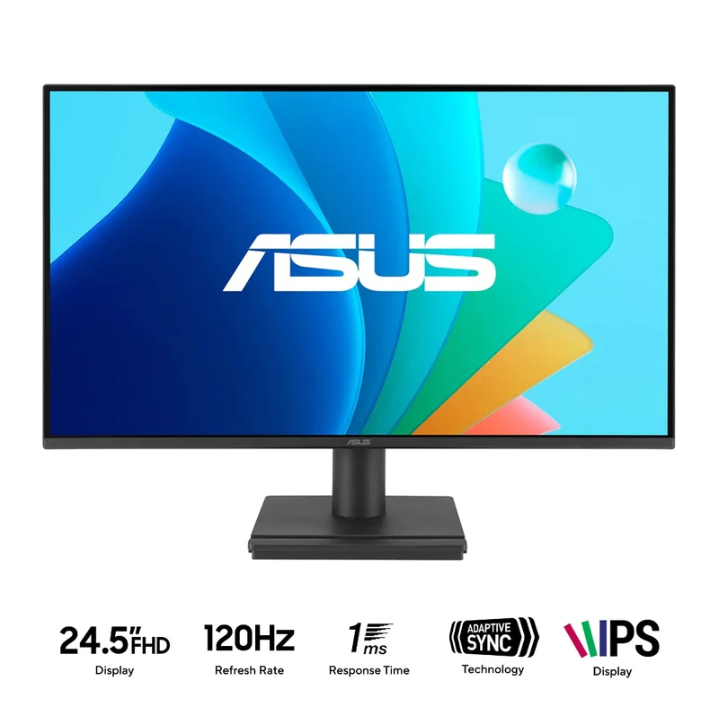 Asus VA259HGA 24.5" FHD (1920x1080) Frameless 120Hz 1ms MPRT Adaptive-Sync IPS Eye Care Gaming Monitor