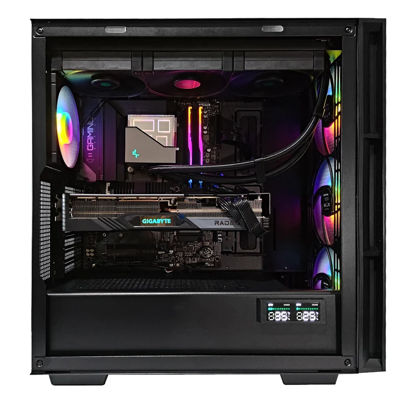 Sophos CH560 Black V2 Desktop Gaming PC | Intel Core i7-14700F | 32 GB RAM | 1 TB SSD | RX 7800 XT | Windows 11 Pro