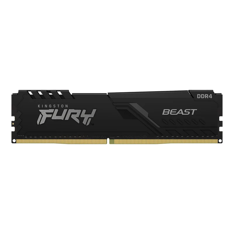 Kingston Fury Beast 16GB (1x16GB) DDR4 2666MT/s CL16-18-18 1.2V DIMM Desktop Memory (KF426C16BB1/16)