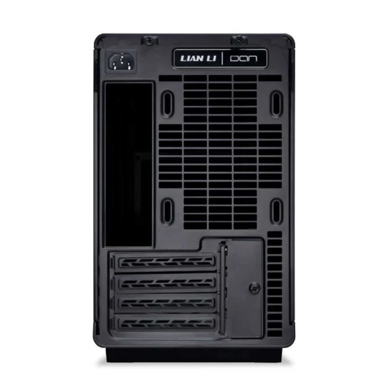 Lian Li A3-mATX-WDG Wooden Panel/Side Glass 26.3L Micro Form Factor PC Case (Black, White)