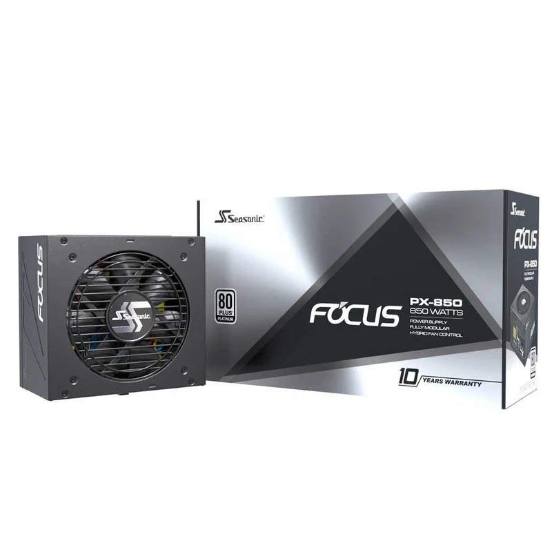 Seasonic Focus PX-850 850W 80+ Platinum Fully Modular Power Supply (SSR-850PX)
