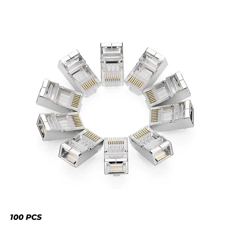 Ugreen Cat6 FTP RJ45 Modular Plugs - 100pcs (NW111/50248)