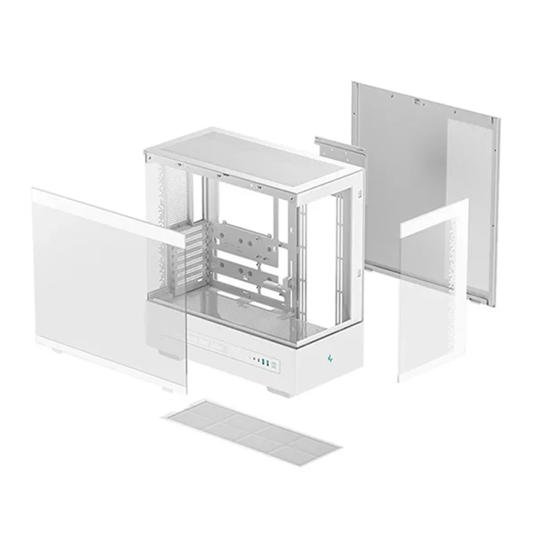 Deepcool CH690 Digital ATX Mid-Tower PC Case (Black, White) (R-CH690-BKNNA0D-G-1, R-CH690-WHNNA0D-G-1)