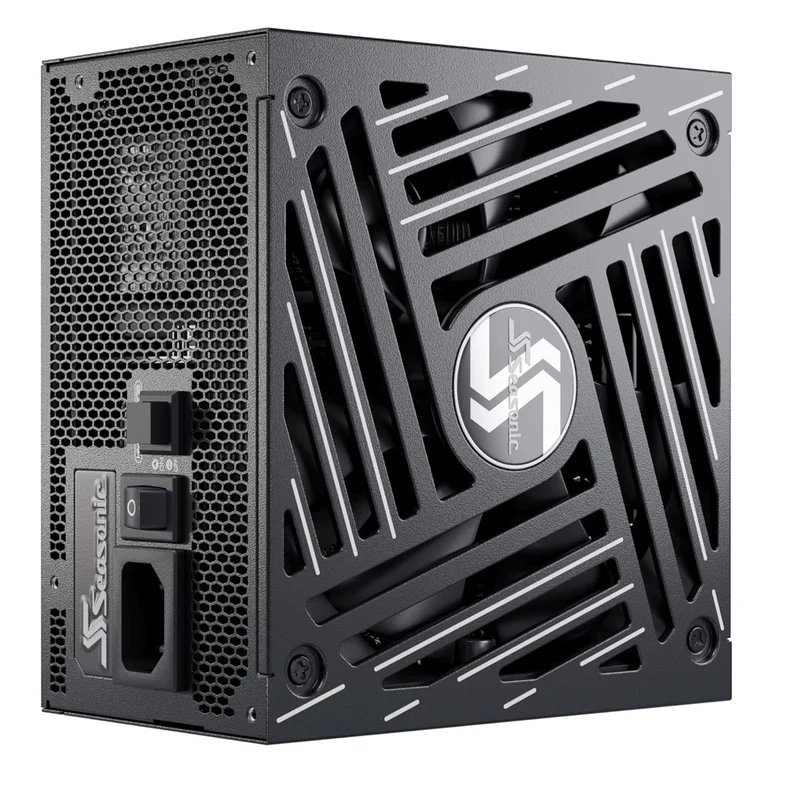 Seasonic Focus GX-1000 ATX 3 1000W 80+ Gold ATX 3.1 & PCIe Gen 5 Fully Modular Power Supply (Black) (SRP-FGX102-A5A32SF)