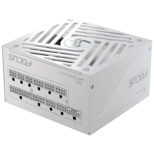 Seasonic Focus GX-850 ATX 3 850W 80+ Gold ATX 3.1 & PCIe Gen 5 Fully Modular Power Supply (White) (SRP-FGX851-A5A32SF)