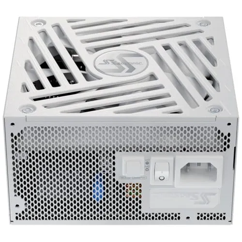Seasonic Focus GX-850 ATX 3 850W 80+ Gold ATX 3.1 & PCIe Gen 5 Fully Modular Power Supply (White) (SRP-FGX851-A5A32SF)