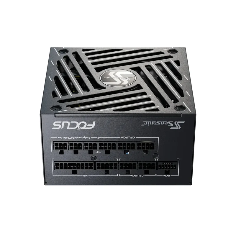 Seasonic Focus GX-850 ATX 3 850W 80+ Gold ATX 3.1 & PCIe Gen 5 Fully Modular Power Supply (Black) (SRP-FGX851-A5A32SF)