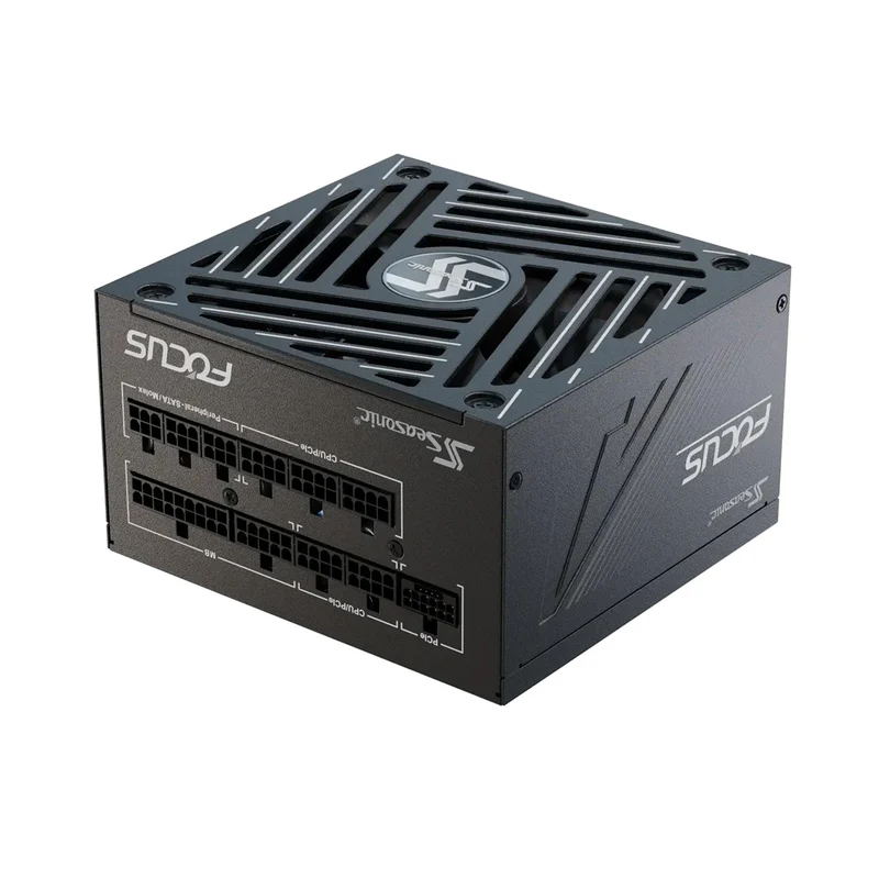 Seasonic Focus GX-850 ATX 3 850W 80+ Gold ATX 3.1 & PCIe Gen 5 Fully Modular Power Supply (Black) (SRP-FGX851-A5A32SF)