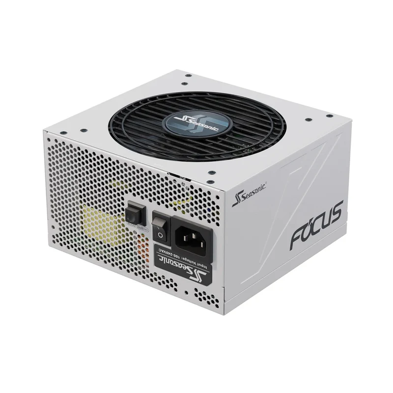 Seasonic Focus GX-750 ATX 3 750W 80+ Gold ATX 3.1 & PCIe Gen 5 Fully Modular Power Supply (White) (SRP-FGX751-A5A32SF)