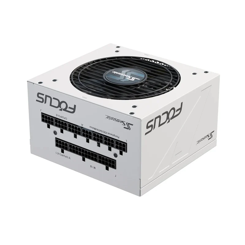 Seasonic Focus GX-750 ATX 3 750W 80+ Gold ATX 3.1 & PCIe Gen 5 Fully Modular Power Supply (White) (SRP-FGX751-A5A32SF)