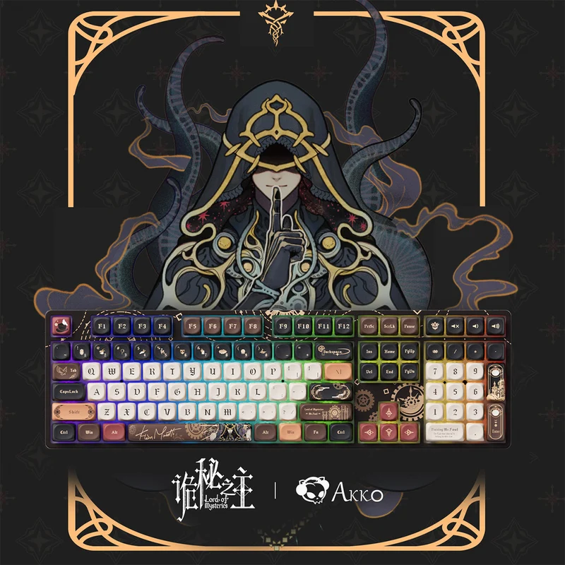 Akko Lord of Mysteries 5108B Plus Multi-Mode RGB Hot-Swappable Mechanical Keyboard (Akko V3 Piano Pro Switch)