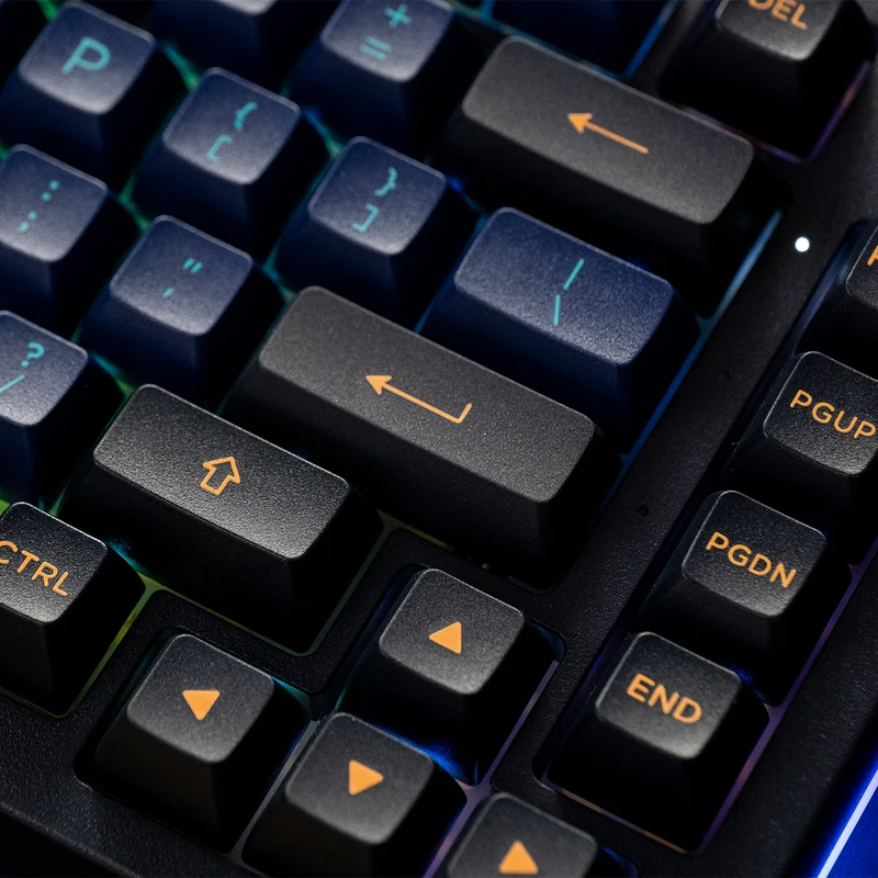 Akko Horizon 5075B Plus Multi-Mode RGB Hot-Swappable Mechanical Keyboard (Akko V3 Cream Yellow Pro)