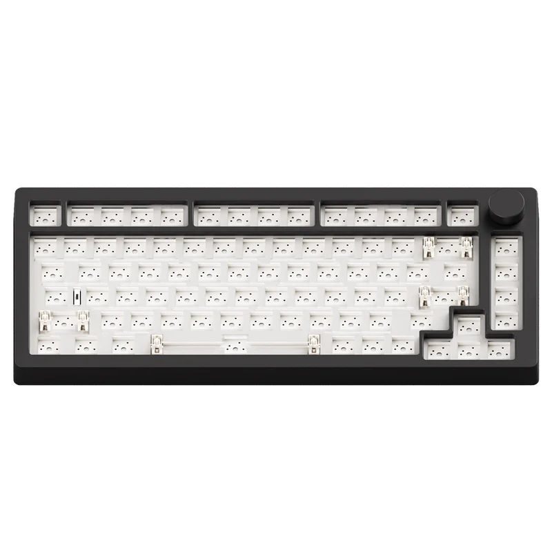 MonsGeek M1 V5 VIA Barebone DIY Kit Aluminum Case Multi-Mode RGB Hot-Swappable Mechanical Keyboard (Dark Night)