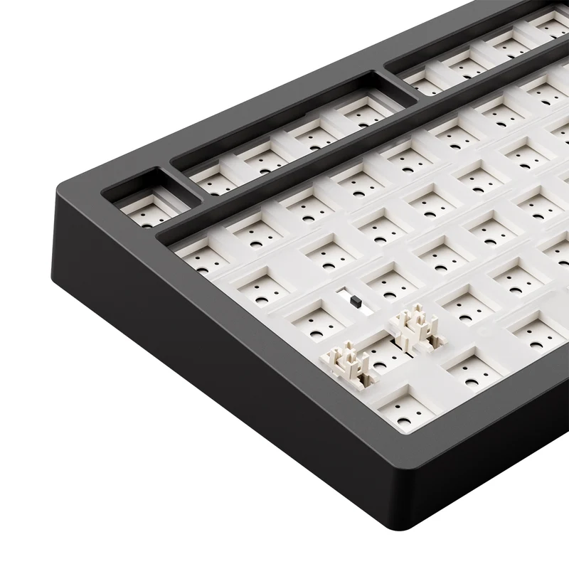 MonsGeek M1 V5 VIA Barebone DIY Kit Aluminum Case Multi-Mode RGB Hot-Swappable Mechanical Keyboard (Dark Night)