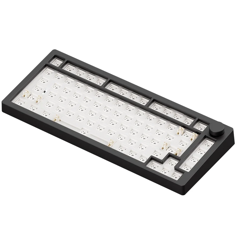MonsGeek M1 V5 VIA Barebone DIY Kit Aluminum Case Multi-Mode RGB Hot-Swappable Mechanical Keyboard (Dark Night)