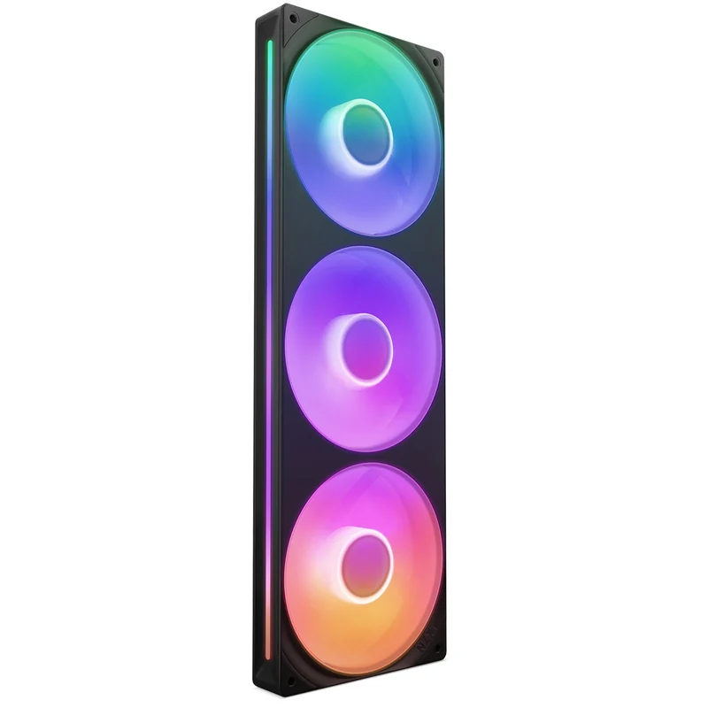 NZXT F360 RGB Core 360mm Single-Frame RGB Fan Unit (Matte Black, Matte White) (RF-U36HF-B1, RF-U36HF-W1)