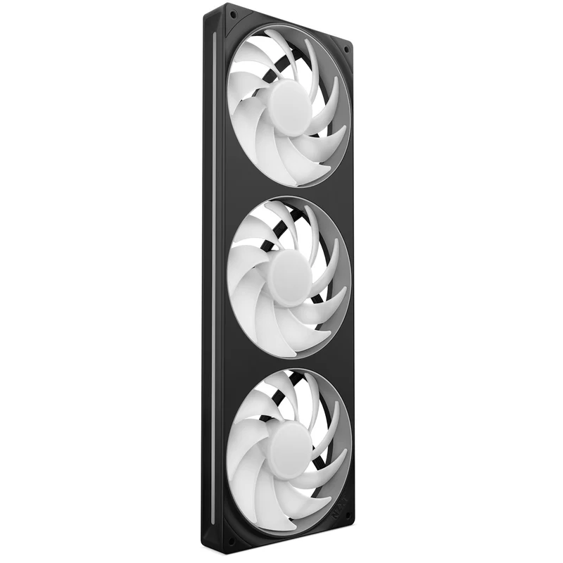 NZXT F360 RGB Core 360mm Single-Frame RGB Fan Unit (Matte Black, Matte White) (RF-U36HF-B1, RF-U36HF-W1)