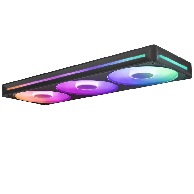 NZXT F360 RGB Core 360mm Single-Frame RGB Fan Unit (Matte Black, Matte White) (RF-U36HF-B1, RF-U36HF-W1)
