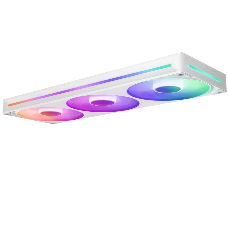NZXT F360 RGB Core 360mm Single-Frame RGB Fan Unit (Matte Black, Matte White) (RF-U36HF-B1, RF-U36HF-W1)