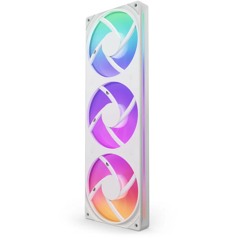 NZXT F360 RGB Core 360mm Single-Frame RGB Fan Unit (Matte Black, Matte White) (RF-U36HF-B1, RF-U36HF-W1)
