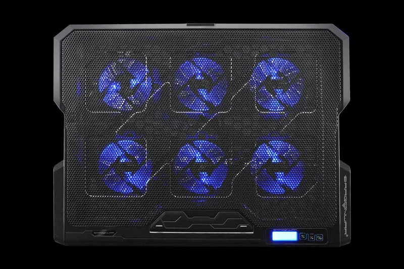 Dragonwar Cooler Professional Gaming Cooler Fan with Back Light (G-HW-002-BLK)