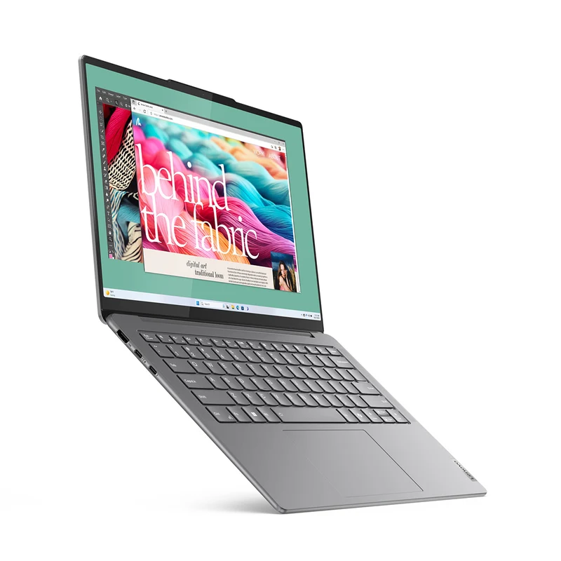 Lenovo Yoga Slim 7 14IMH9 83CV0040PH Laptop (Luna Grey) | 14" WUXGA (1920x1200) OLED | Ultra 7 155H | 16GB RAM | 1TB SSD | Intel Arc Graphics | Windows 11 Home | MS Office Home & Student 2021 + Yoga Sleeve