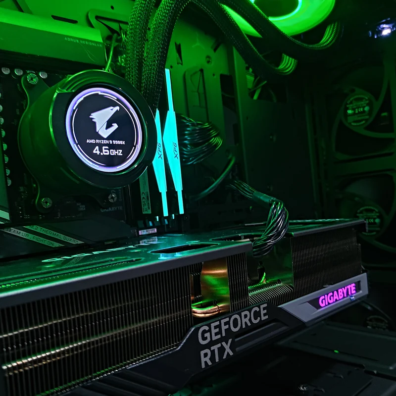 Ultra C700 Black Desktop Gaming PC | AMD Ryzen 9 9900X | 64GB RAM | 2TB SSD | RTX 4080 Super | Windows 11 Pro