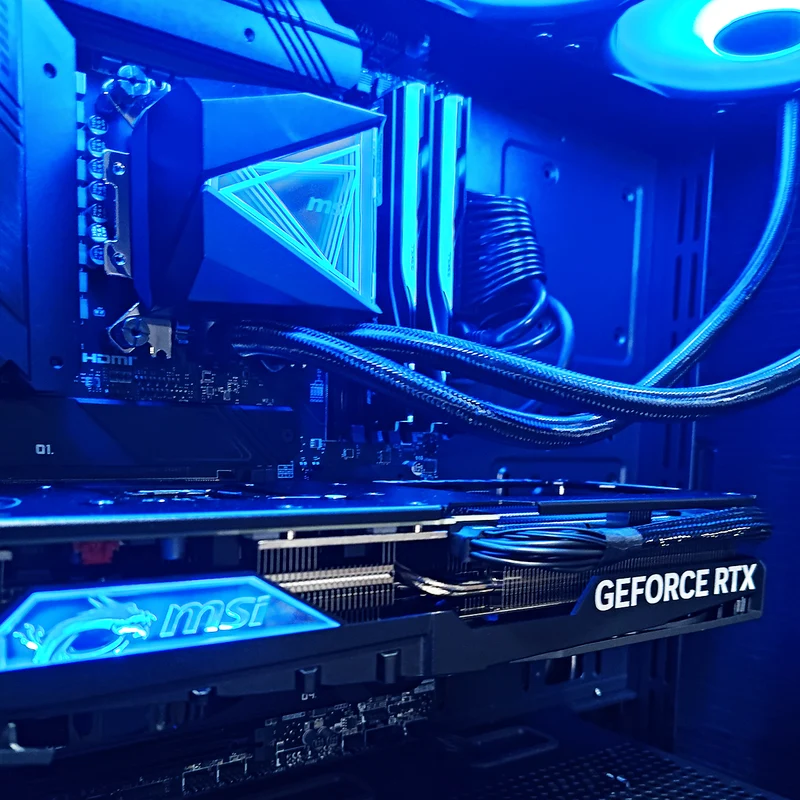 Ultra MPG Quietude 100S Black Desktop Gaming PC | Intel i9 14900 | 64GB RAM | 2TB SSD | RTX 4070 Ti | Windows 11 Pro