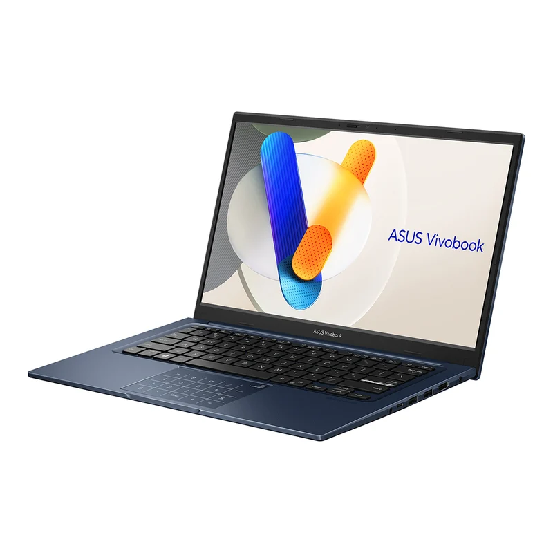 Asus Vivobook 14 X1404VA-NK750WSM Laptop (Quiet Blue) | 14" FHD (1920x1080) | i7-1355U | 16GB RAM | 512GB SSD | Intel Iris Xe Graphics | Windows 11 Home | MS Office Home & Student 2021 + MS 365 Basic + Asus AP4600 Backpack