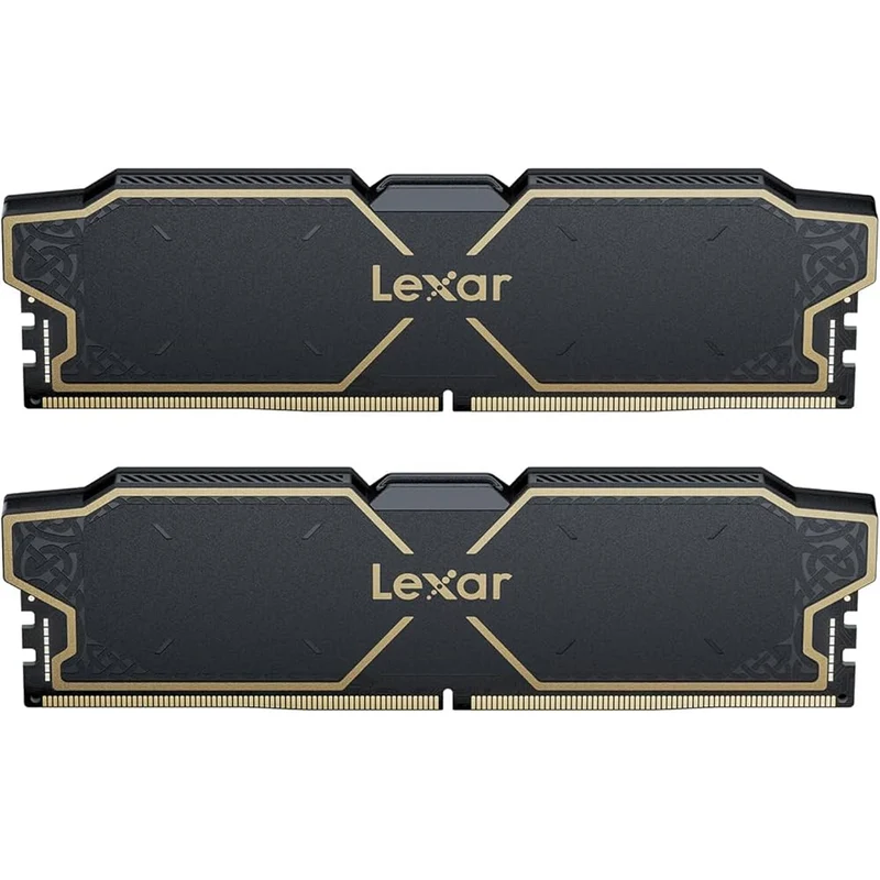 Lexar Thor DDR5 OC 16GB (2x8GB) 6000MT/s CL38 1.35V 288-Pin Desktop Memory (LD5U08G60C38LG-RGD)