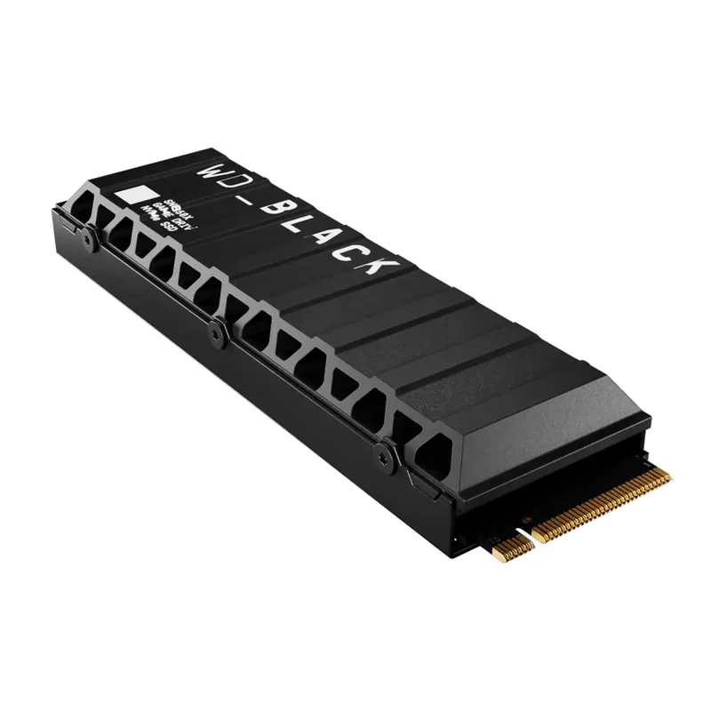 WD BLACK SN850X 4TB NVMe PCIe Gen4 x4 M.2 2280 7300MB/s Read Speed Internal Gaming SSD - With Heatsink (WDS400T2XHE)